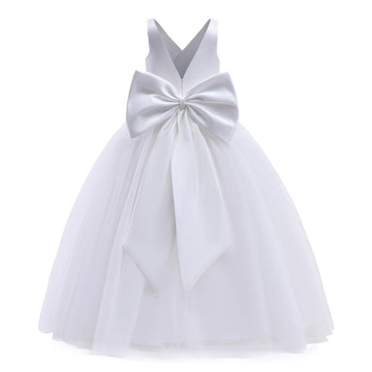 Elegant Girls Long Prom & Party Dress (5–14Y)