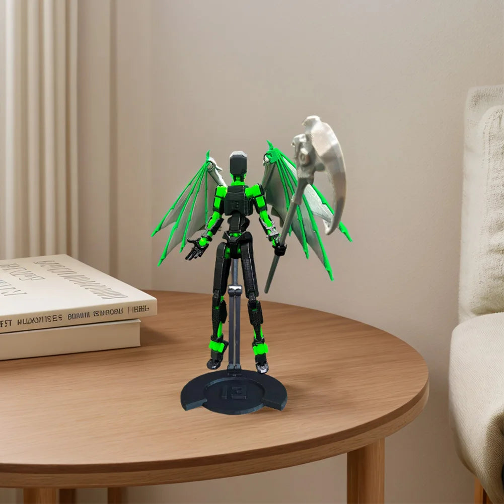 Desk Toy & Gift – 3D Multi-Jointed Action Figure for Him