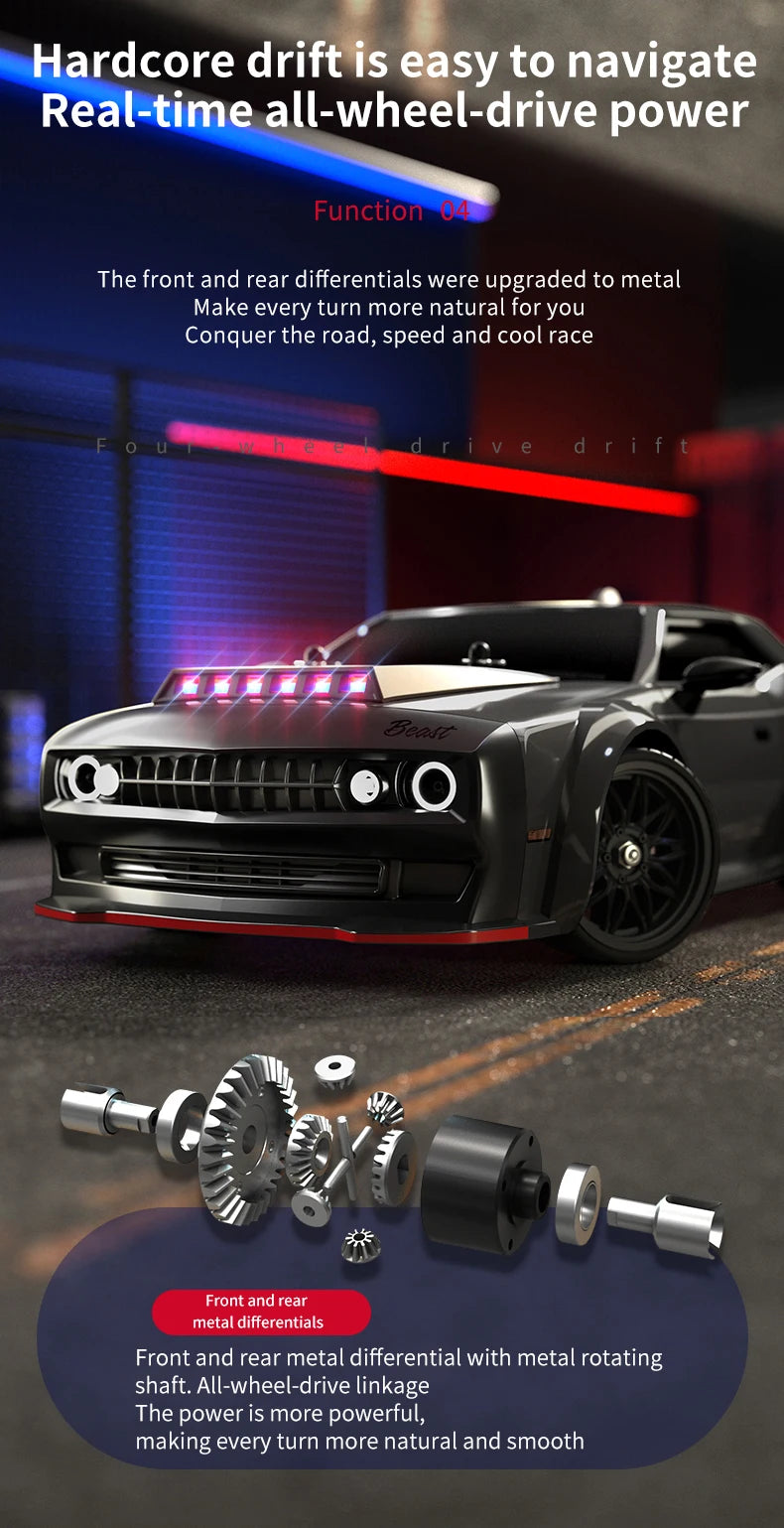 1:16 ZLL SG116 RC Car – Brushless 4WD Off-Road Drift Racing Toy