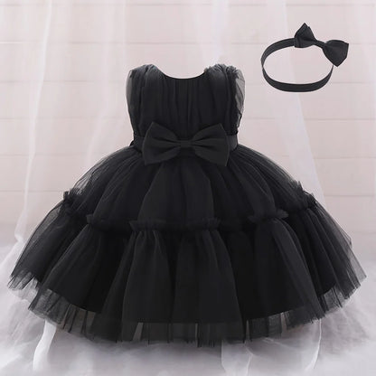 Baby Girl 1st Birthday Dress – Tulle Princess Gown
