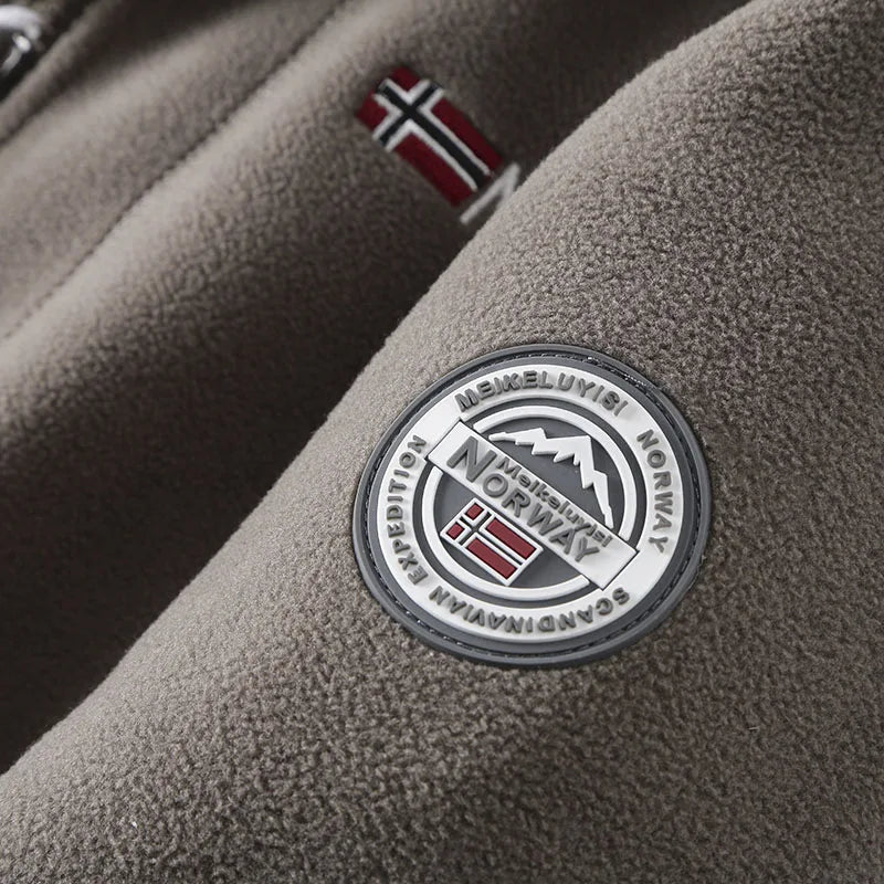 Men’s Thick Wool Jacket – Casual Winter Fashion 2025