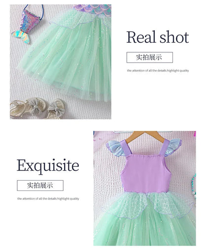 Princess Sequin Dress – Baby Girl Summer Fantasy