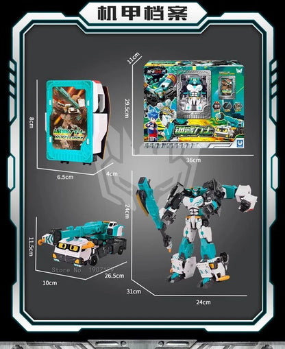 Transforming Cardbot Robot – Car-to-Robot Action Figure for Kids