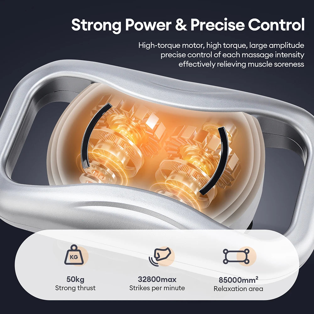 30-Level Pro Massage Gun: High-Frequency Full Body Fascia Tool - Ultra Shoppings