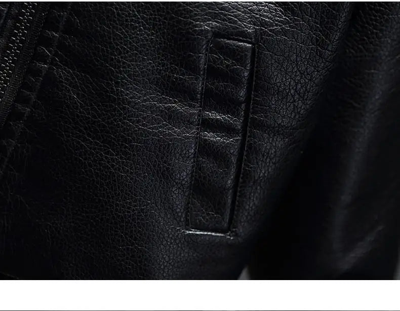 Kids’ PU Leather Jacket – Baby & Children’s Outerwear