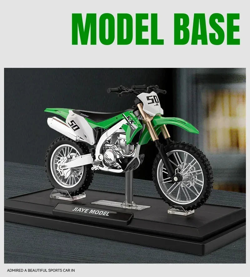 1:12 Kawasaki KX450 Diecast Off-Road Motorcycle Model – Perfect Gift for Kids