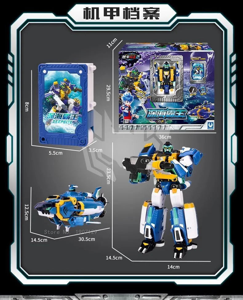 Transforming Cardbot Robot – Car-to-Robot Action Figure for Kids