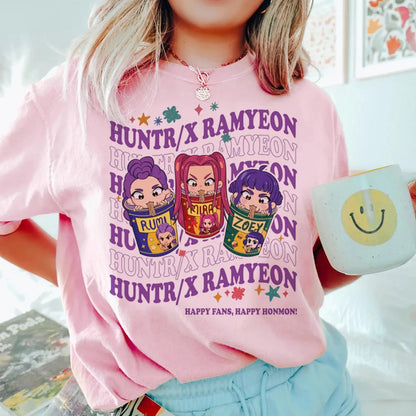 Anime Kpop Demon Hunters Kids T-Shirt – Casual Street Style Top