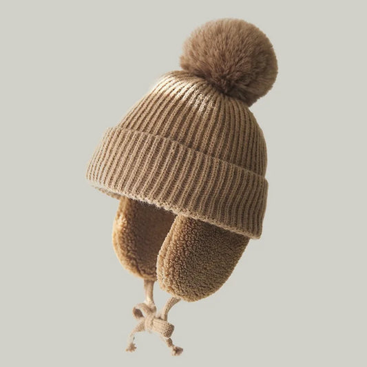 Cozy Wool Knit Hat – Baby & Kids Winter Wear