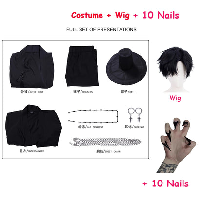 Demon Hunters Jinu Cosplay Suit – KPOP SAJA Boys Uniform for Men