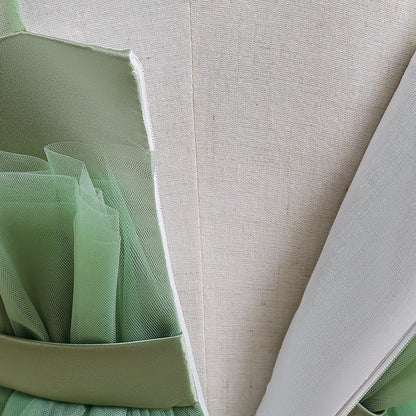 Girls Party Dress – White Tulle Wedding Gown