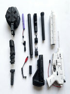 Ultra Shoppings M416 Gel Ball Blaster Gun with 30m range, 7.4V battery, safe gel beads, ideal for outdoor team battles
