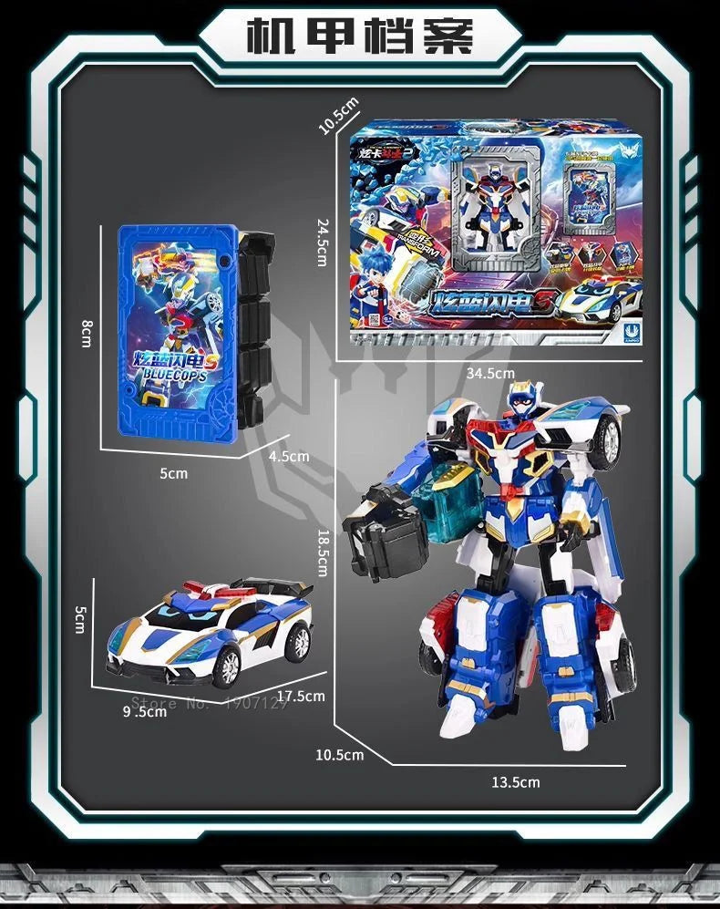 Transforming Cardbot Robot – Car-to-Robot Action Figure for Kids