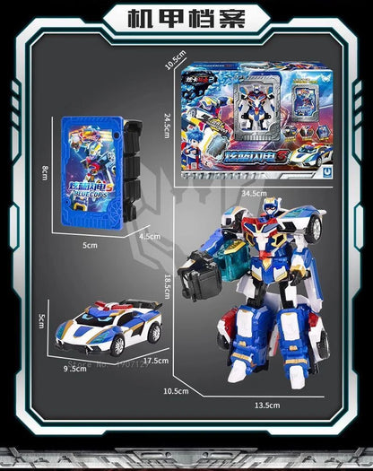 Transforming Cardbot Robot – Car-to-Robot Action Figure for Kids