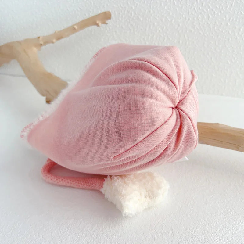 Winter Baby Cap – Velvet Lined & Cozy