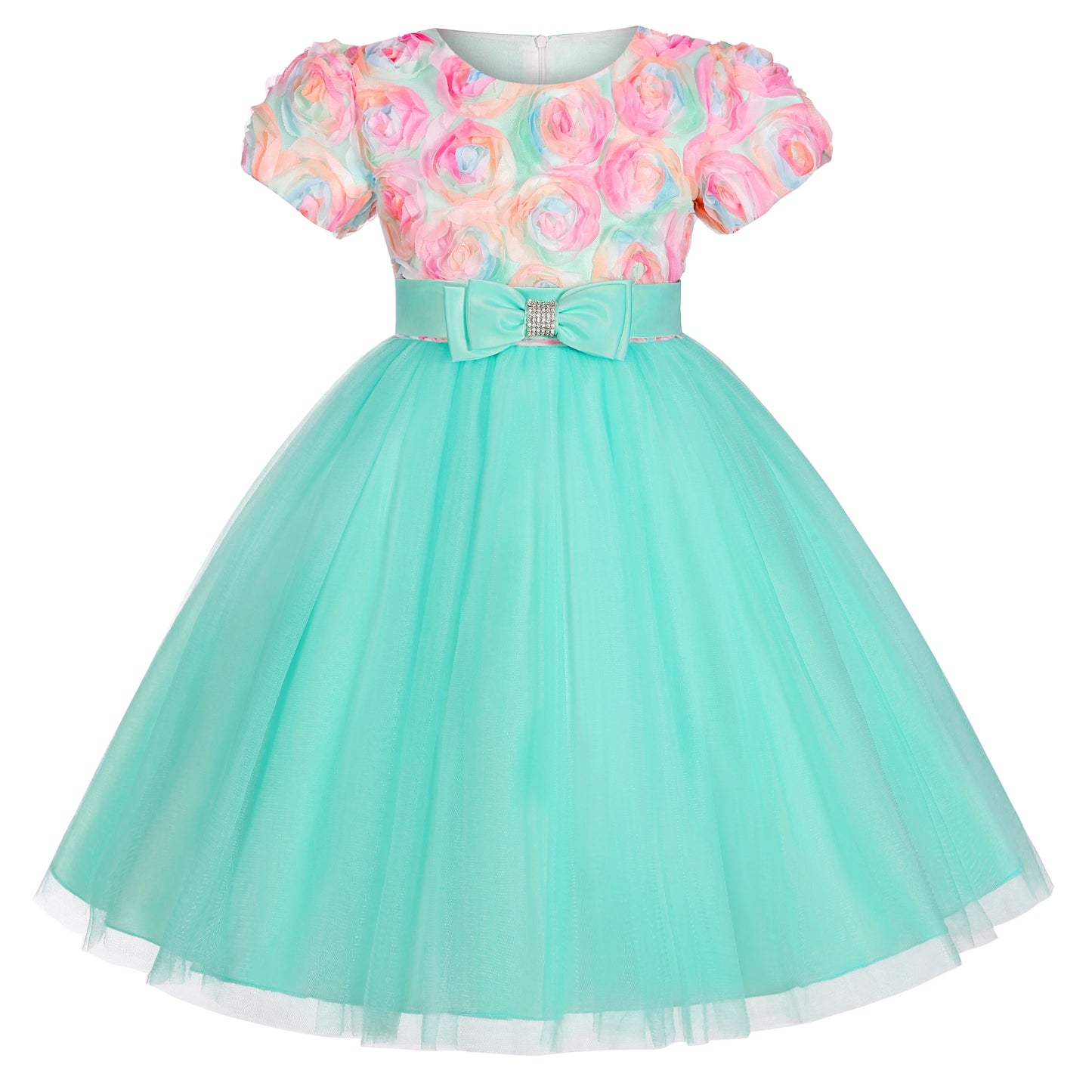 Little Girl’s Bow Dress – Birthday & Party Wear