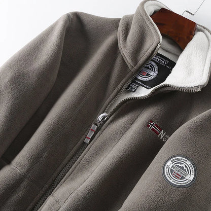 Men’s Thick Wool Jacket – Casual Winter Fashion 2025