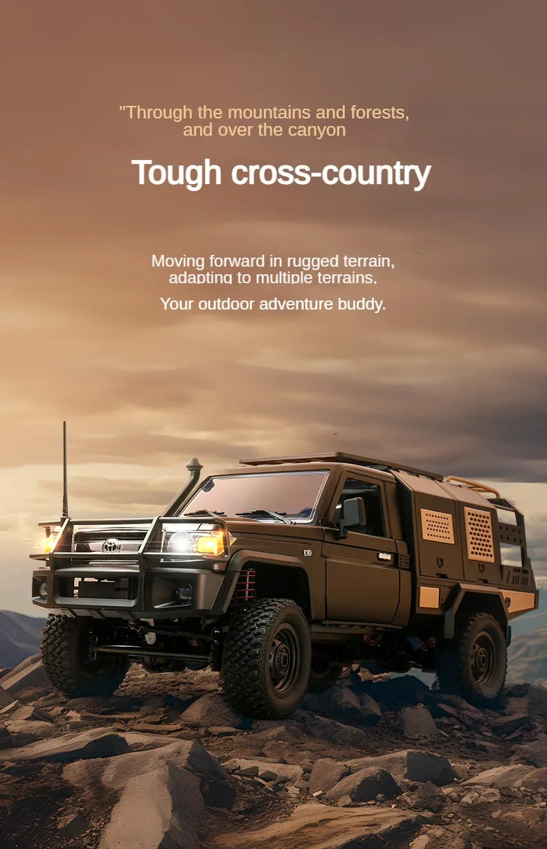 RC Pickup Truck MN82 – 1/12 Scale 4WD Off-Road Toy Car