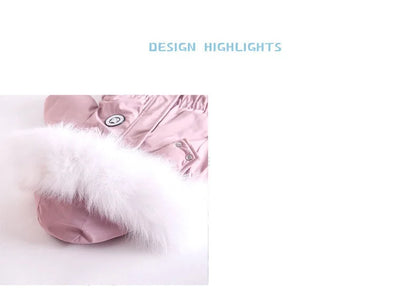 Baby Winter Overalls – Hooded Ski Suit for Cold Weather