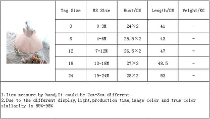 Baby Girl Christening & Birthday Princess Outfit