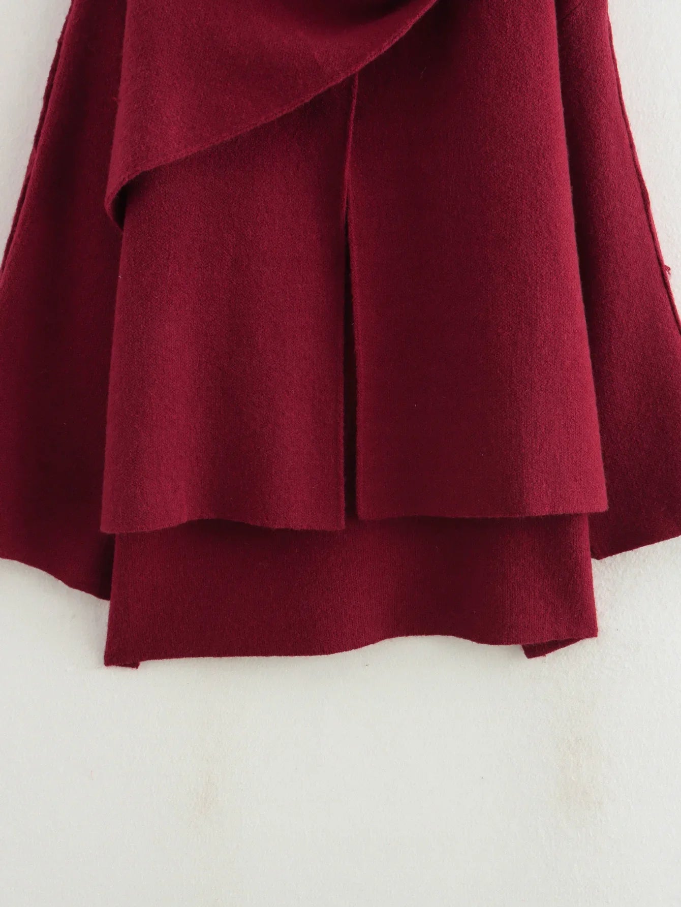 Autumn Chic: Knit Scarf Jacket for Women