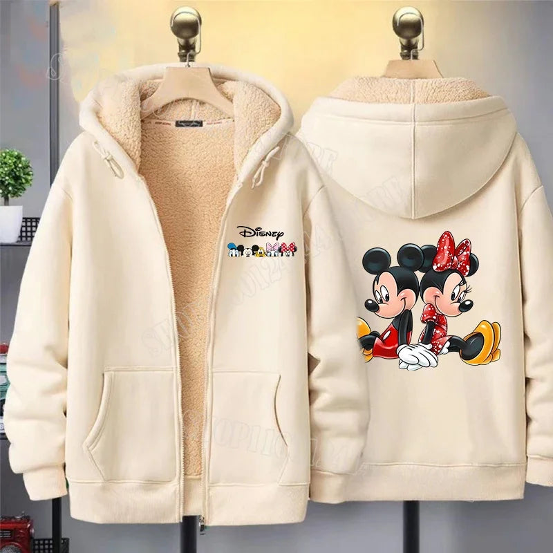 Mickey Mouse Oversized Hoodie: Cozy & Stylish Winter Jacket