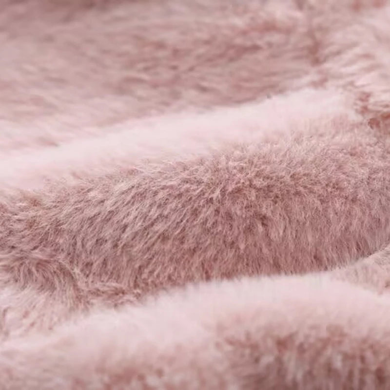 Warm Girls’ Jacket – Long Sleeve Plush Outerwear