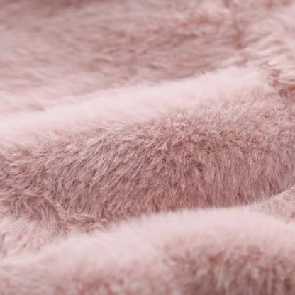 Warm Girls’ Jacket – Long Sleeve Plush Outerwear