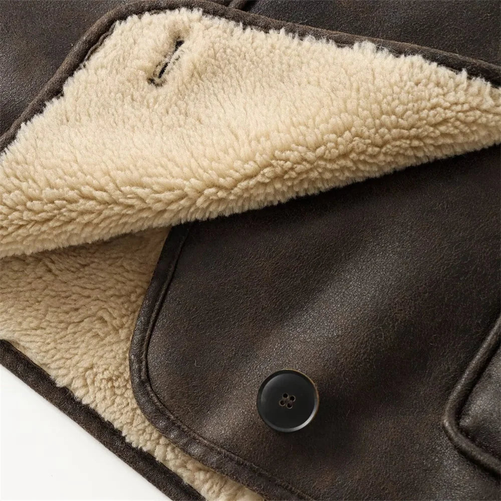 Warm & Stylish: Single-Breasted Winter Jacket