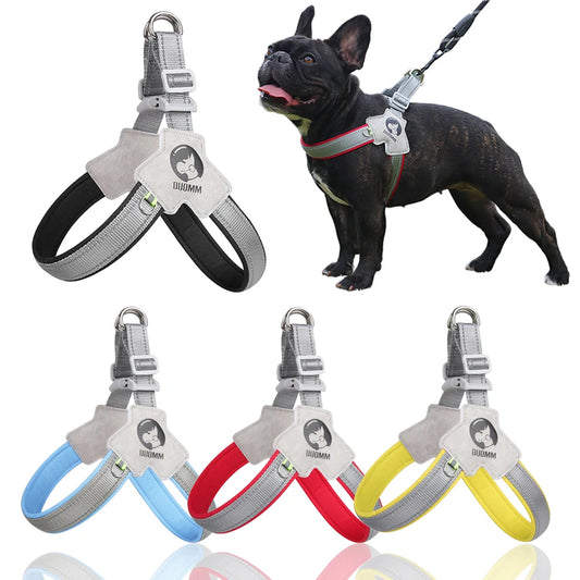 Y-Shaped Dog Harness: Adjustable, Reflective & Perfect for Outdoor Adventures