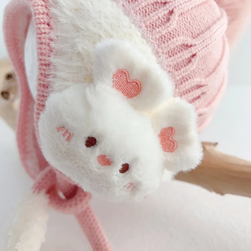 Winter Baby Cap – Velvet Lined & Cozy