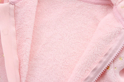 Cozy Cartoon Print Baby Bodysuit – Unisex 0-19 Months