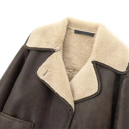 Warm & Stylish: Single-Breasted Winter Jacket