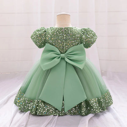 Infant Girl Special Occasion Dress – Baptism & Christmas