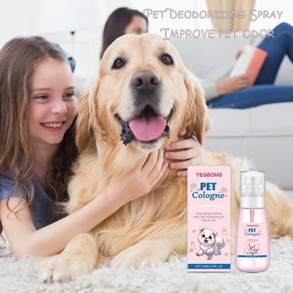YEGBONG Pet Cologne – Baby Powder Scent, Long-Lasting Freshness & Odor Control