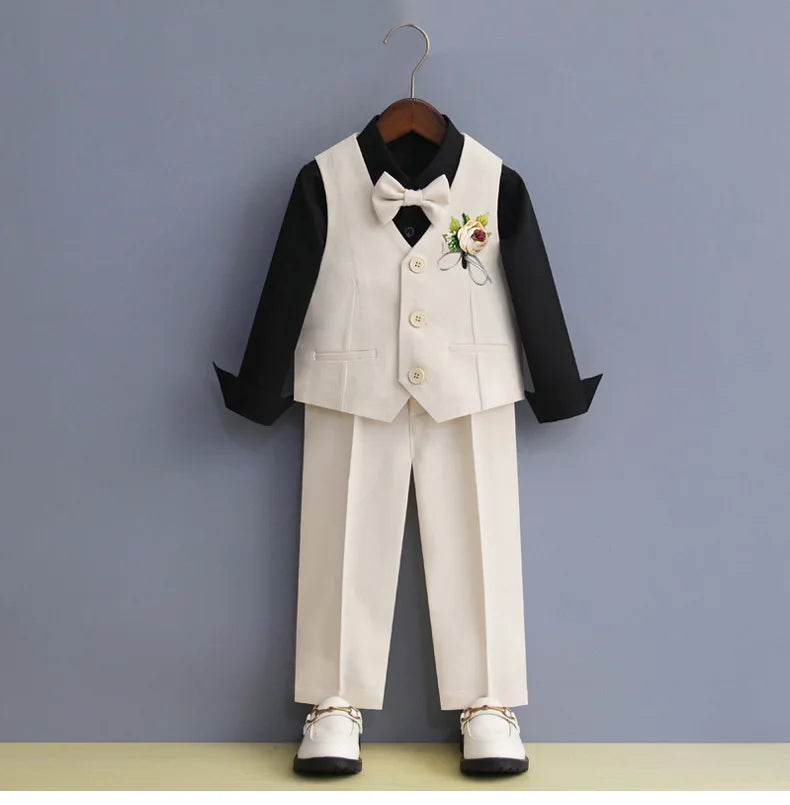 Teen & Kids Party Suit – Blazer, Pants & Bowtie Formal Wear