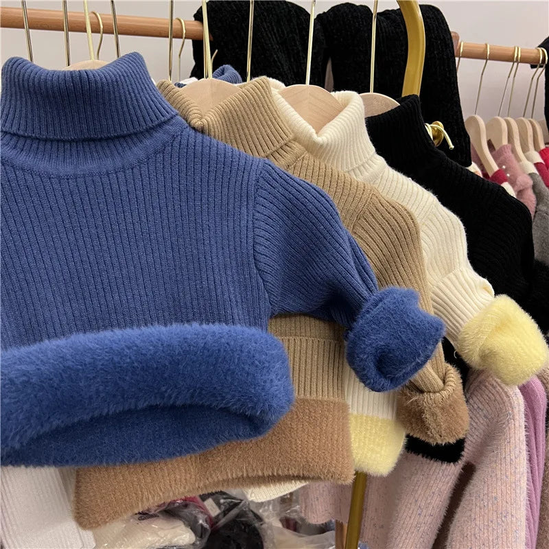 Warm Plus Velvet Pullover – Baby & Kids High