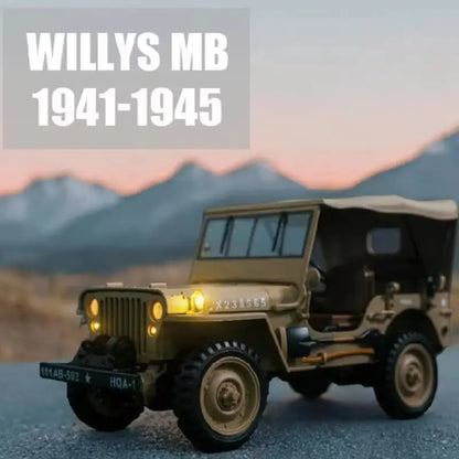 1:14 RC Military Car – HG4-58 4WD Electric Off-Road Model