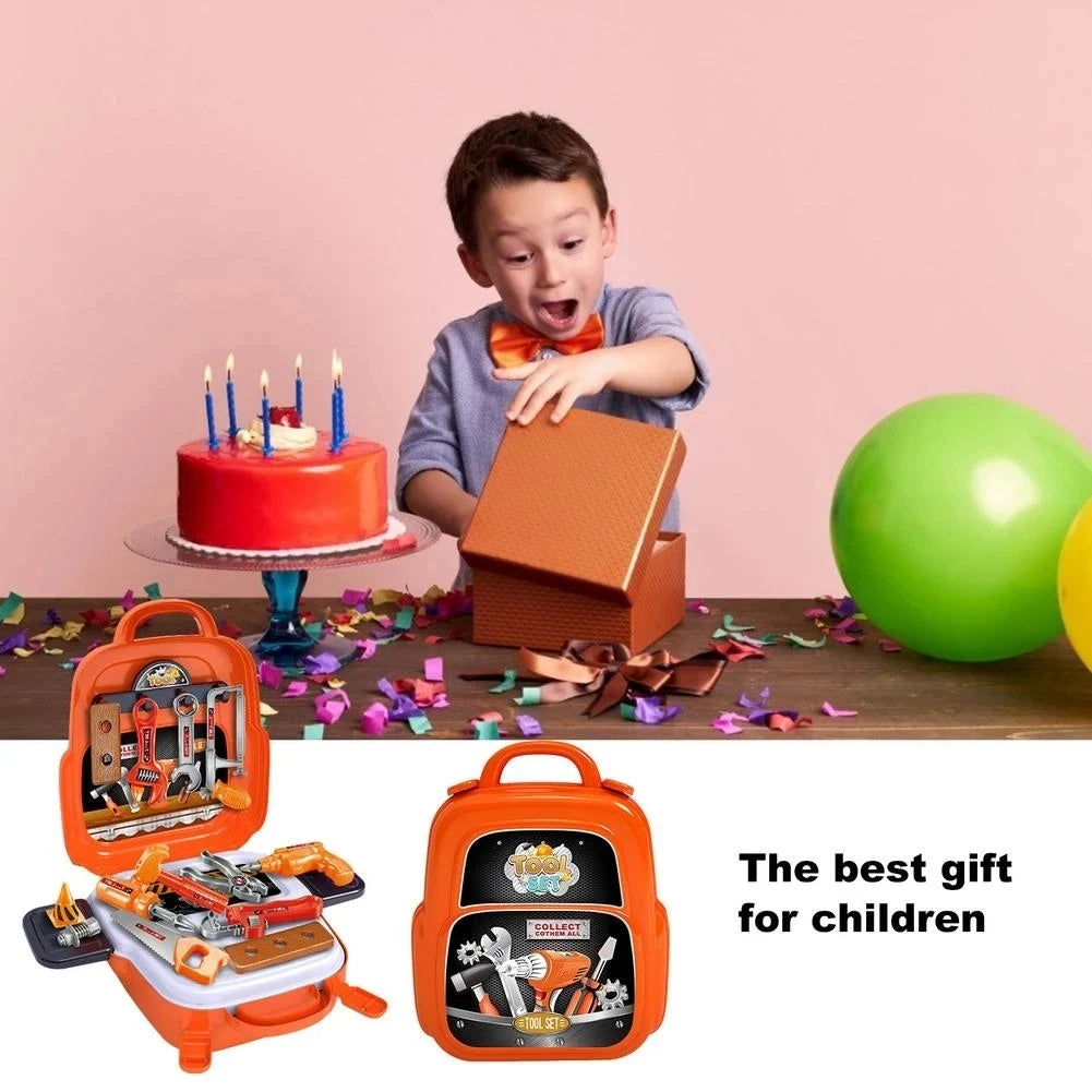 Kids Tool Set – Simulation Repair Kit with Storage Case for Boys & Girls!