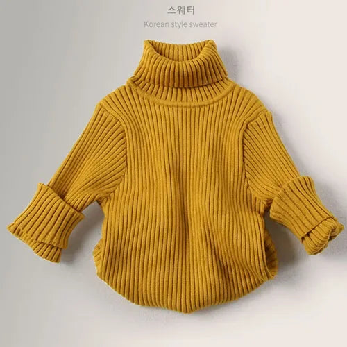 Kids’ Casual Loose Pullover Sweater – Autumn/Winter