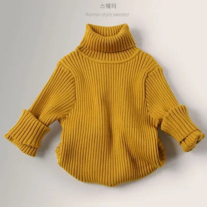 Kids’ Casual Loose Pullover Sweater – Autumn/Winter