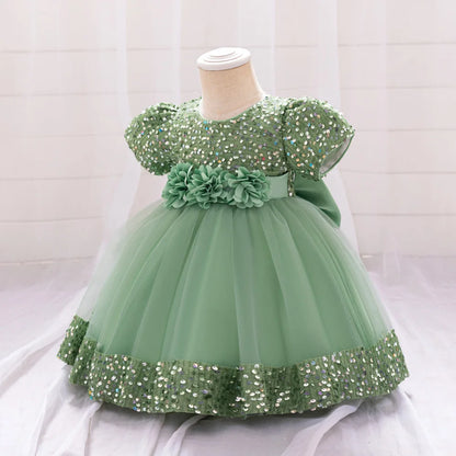 Infant Girl Special Occasion Dress – Baptism & Christmas