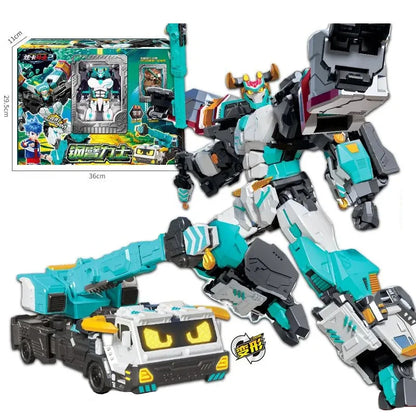 Transforming Cardbot Robot – Car-to-Robot Action Figure for Kids