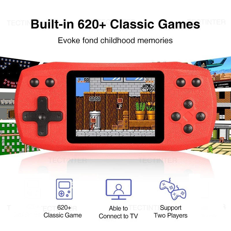 Video Game Console - 620 Built-in Classic Games