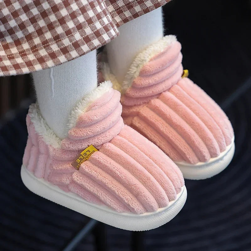 Warm Winter Cotton Shoes – Boys & Girls