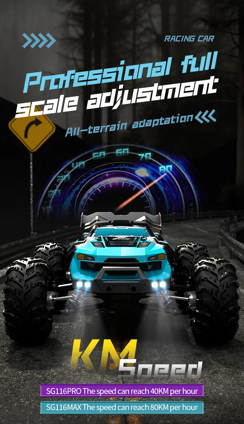 1:16 ZLL SG116 RC Car – Brushless 4WD Off-Road Drift Racing Toy