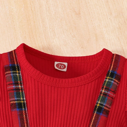 Baby Girl Christmas Party Costume 0–18M