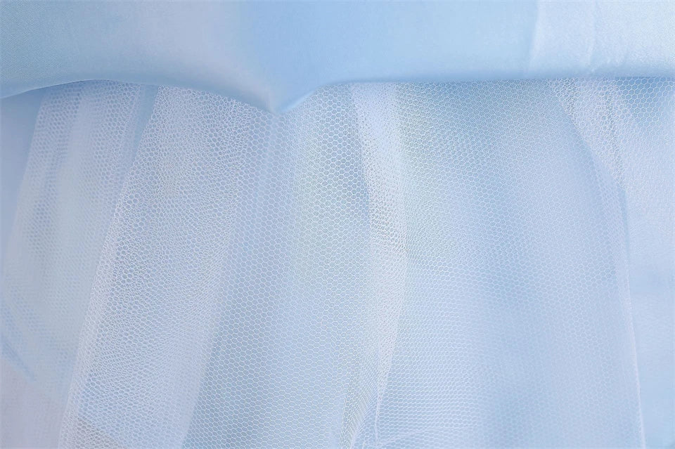 Girls Evening Dress – Lace Embroidered Party Gownn