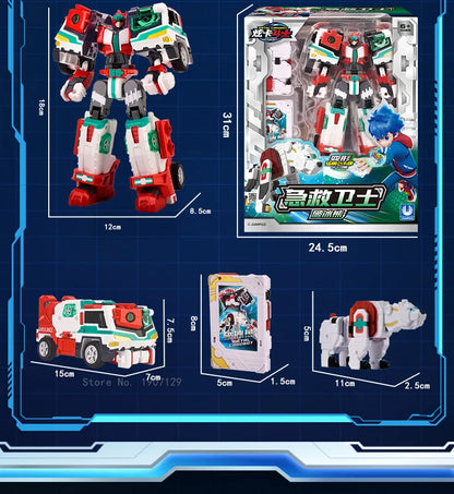 Transforming Cardbot Robot – Car-to-Robot Action Figure for Kids