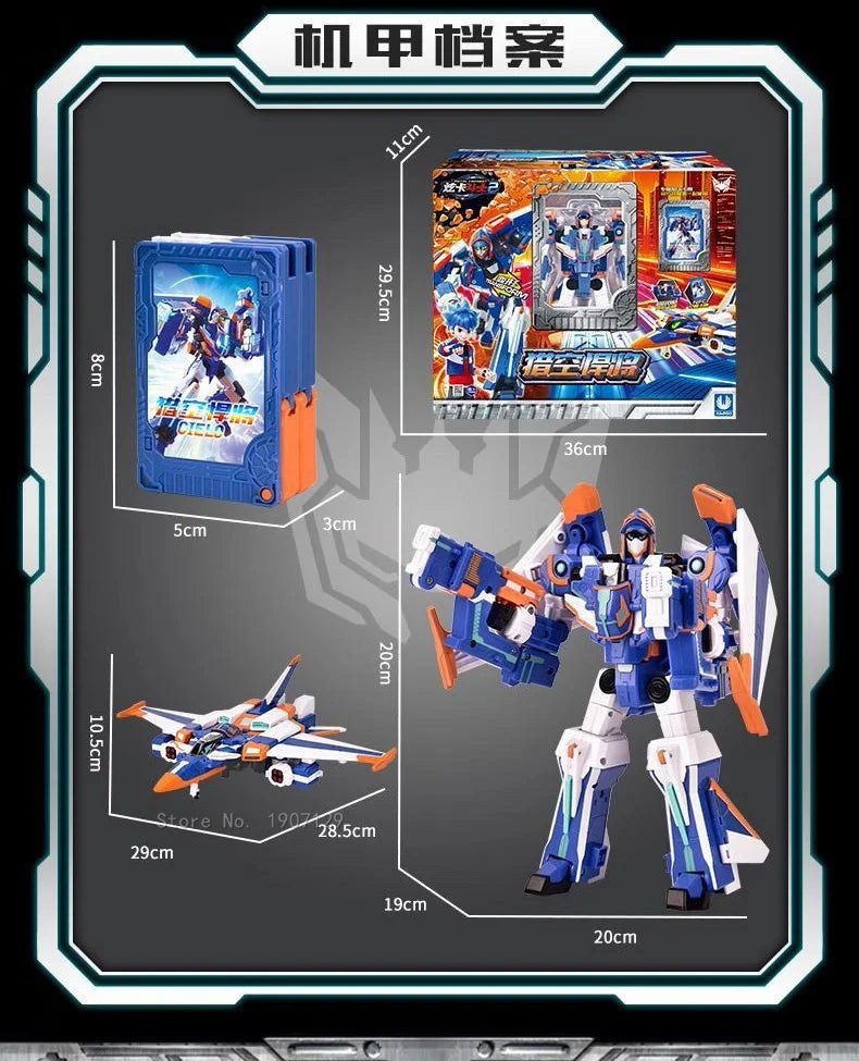 Transforming Cardbot Robot – Car-to-Robot Action Figure for Kids